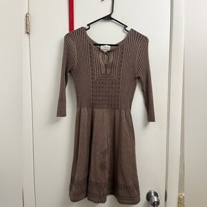 Olive oak petite dress